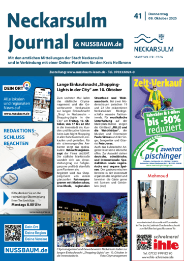 Ausgabe 41/2025 lesen