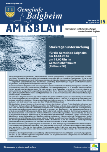 Ausgabe 15/2024 lesen