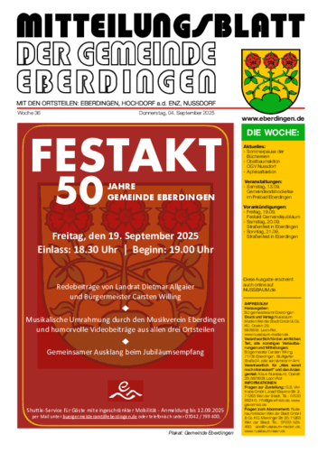 Ausgabe 36/2025 lesen