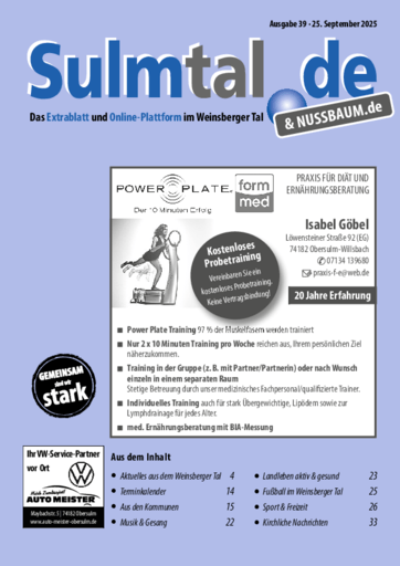 Ausgabe 39/2025 lesen