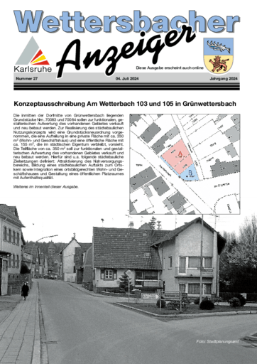 Ausgabe 27/2024 lesen