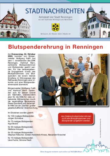 Ausgabe 44/2024 lesen