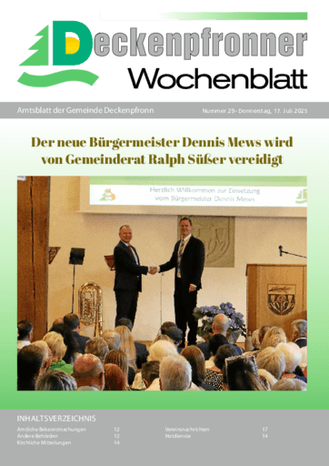 Ausgabe 29/2025 lesen