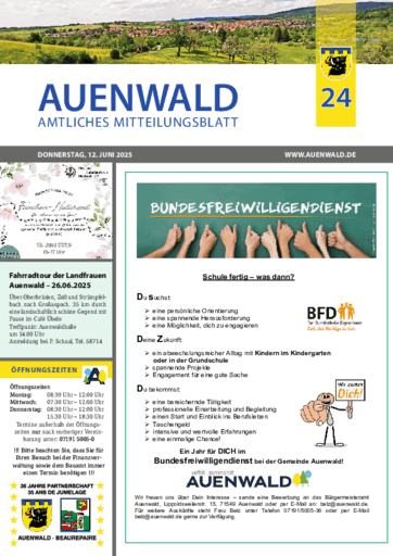 Ausgabe 24/2025 lesen