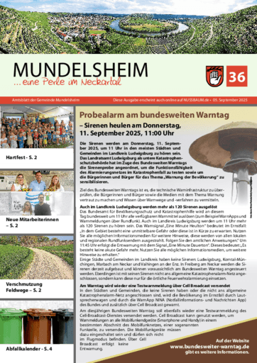 Ausgabe 36/2025 lesen