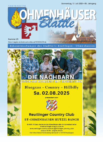 Ausgabe 29/2025 lesen