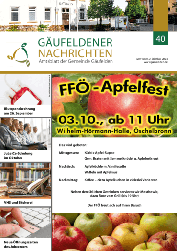 Ausgabe 40/2024 lesen