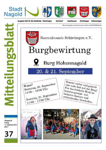 Ausgabe 37/2025 lesen