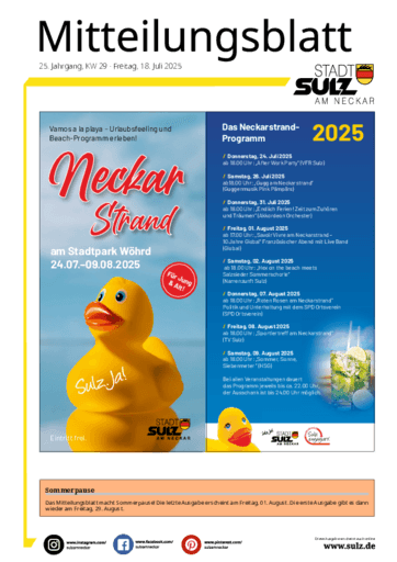 Ausgabe 29/2025 lesen