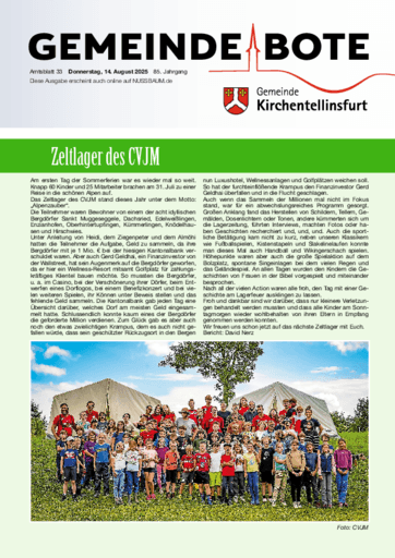 Ausgabe 33/2025 lesen