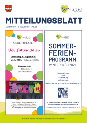 Ausgabe 32/2024 lesen