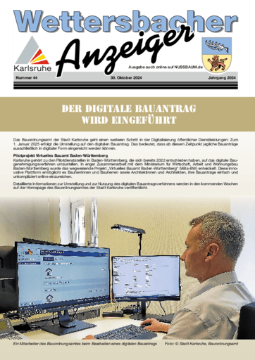 Ausgabe 44/2024 lesen