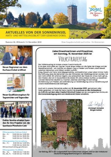 Ausgabe 46/2025 lesen