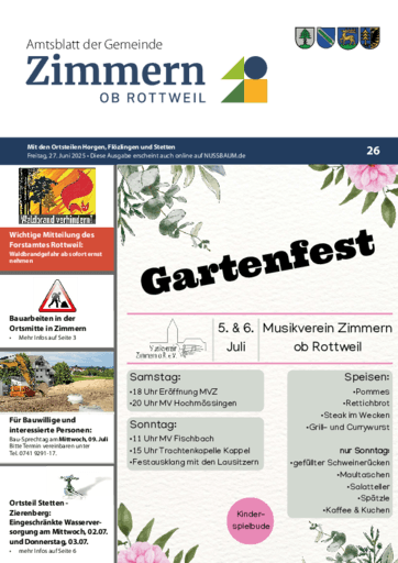 Ausgabe 26/2025 lesen