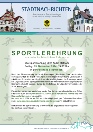 Ausgabe 45/2024 lesen