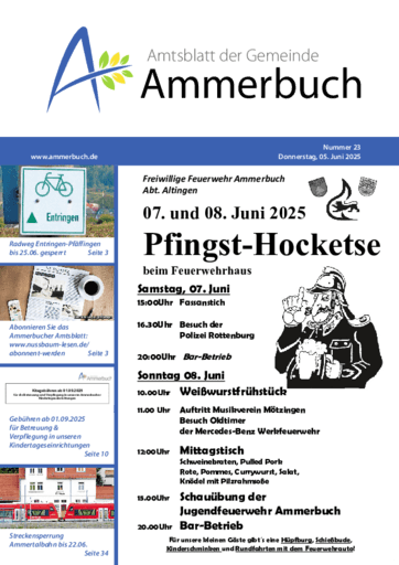 Ausgabe 23/2025 lesen