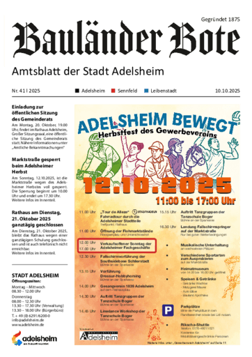 Ausgabe 41/2025 lesen