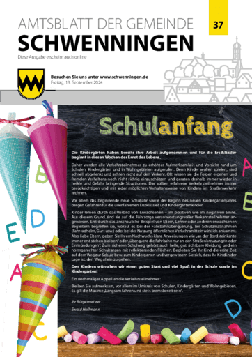 Ausgabe 37/2024 lesen