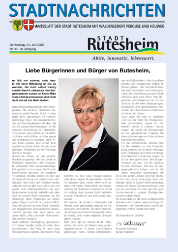 Ausgabe 30/2025 lesen