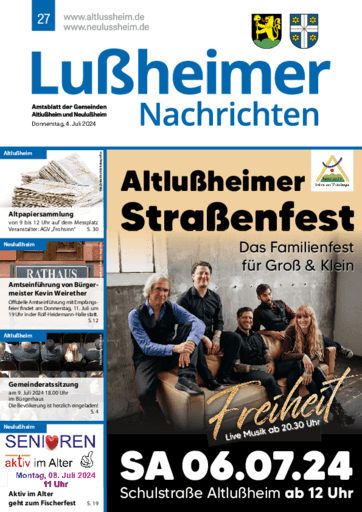 Ausgabe 27/2024 lesen