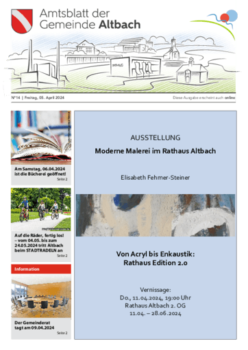 Ausgabe 14/2024 lesen