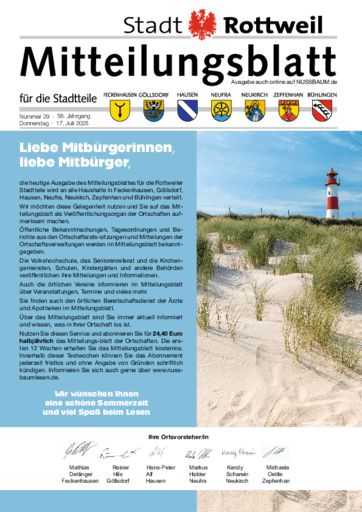 Ausgabe 29/2025 lesen