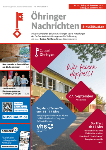 Ausgabe 38/2025 lesen