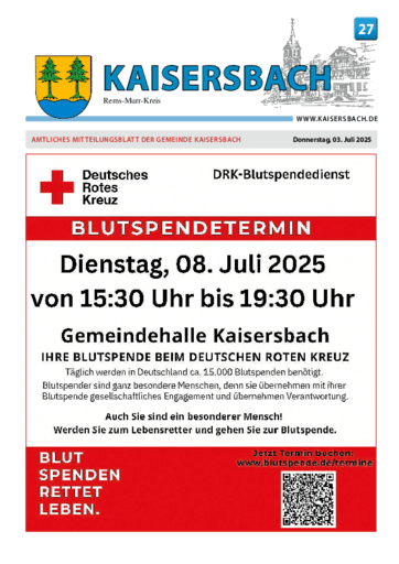 Ausgabe 27/2025 lesen