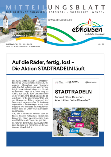 Ausgabe 27/2025 lesen