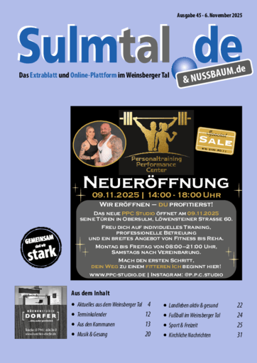 Ausgabe 45/2025 lesen