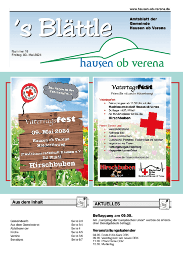 Ausgabe 18/2024 lesen