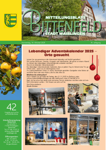 Ausgabe 42/2025 lesen