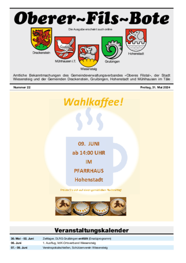 Ausgabe 22/2024 lesen