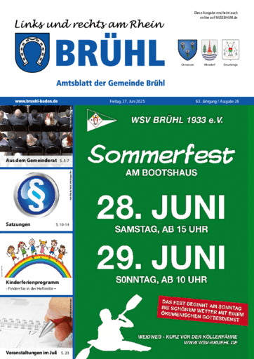 Ausgabe 26/2025 lesen