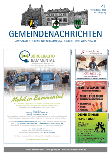 Ausgabe 41/2025 lesen