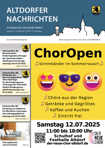 Ausgabe 27/2025 lesen