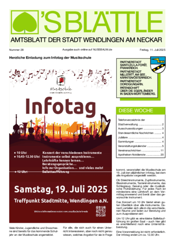 Ausgabe 28/2025 lesen