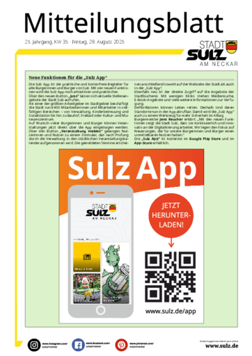 Ausgabe 35/2025 lesen