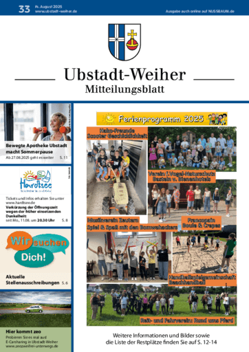 Ausgabe 33/2025 lesen