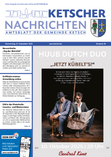 Ausgabe 39/2025 lesen
