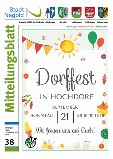 Ausgabe 38/2025 lesen