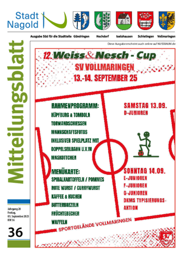 Ausgabe 36/2025 lesen