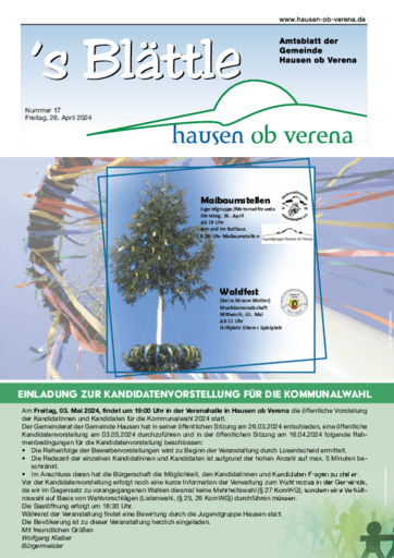 Ausgabe 17/2024 lesen