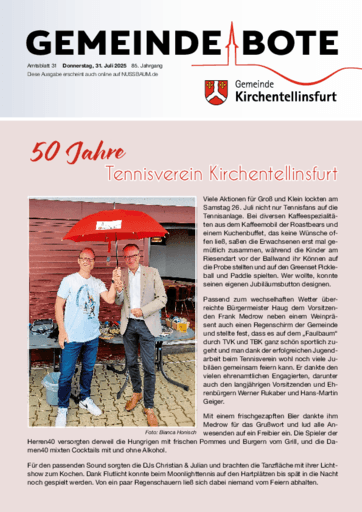 Ausgabe 31/2025 lesen