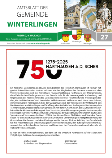 Ausgabe 27/2025 lesen