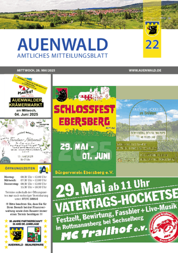 Ausgabe 22/2025 lesen