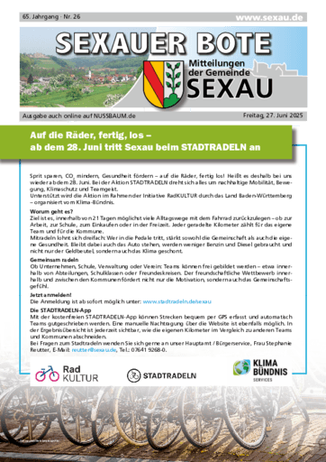 Ausgabe 26/2025 lesen