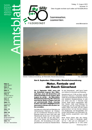 Ausgabe 33/2025 lesen