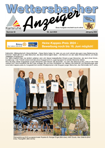 Ausgabe 23/2024 lesen