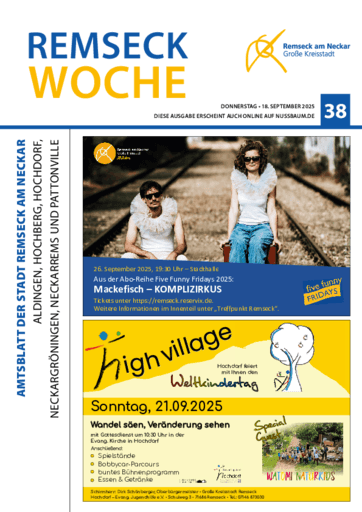 Ausgabe 38/2025 lesen